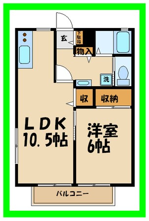 アーバンヒルズ成城の物件間取画像